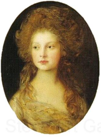 Thomas Gainsborough Princess Elizabeth of the United Kingdom Norge oil painting art